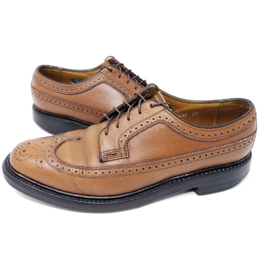 Vintage Florsheim Imperial Kenmoor 93602 V Cleat - Picture 1 of 11